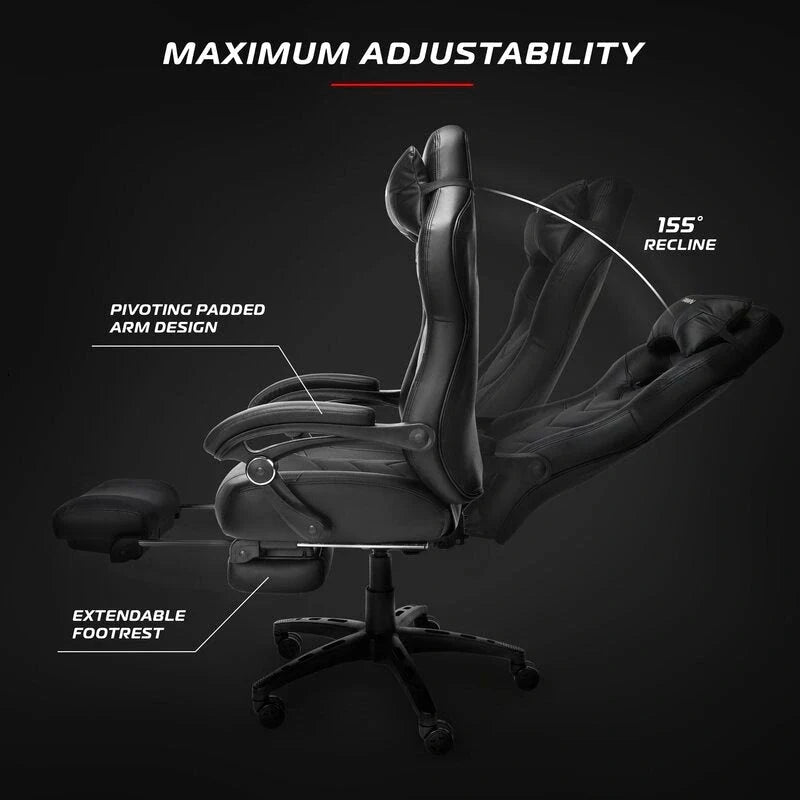 RESPAWN 110 Pro Gaming Chair - Gaming Chair with Footrest, Ergonomic Computer Desk Chair 16