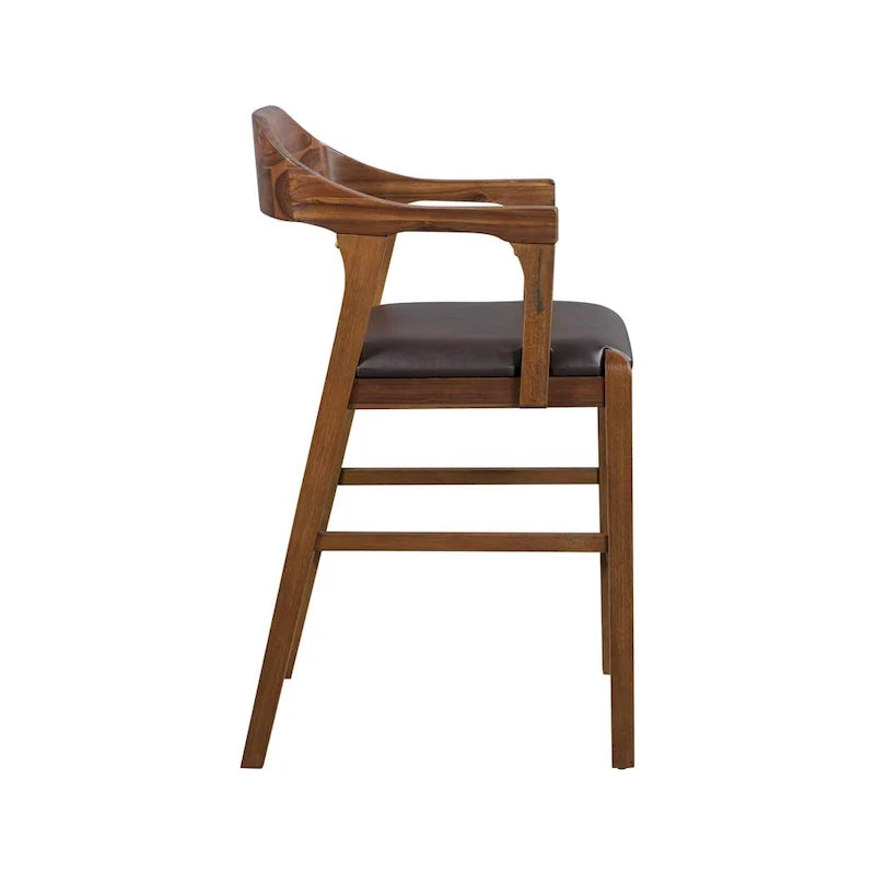 Rasmus Wood Counter or Bar Stool 10