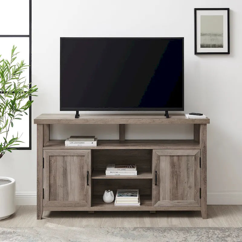 Mobile TV alto Middlebrook da 58 pollici con ante a scanalature 14
