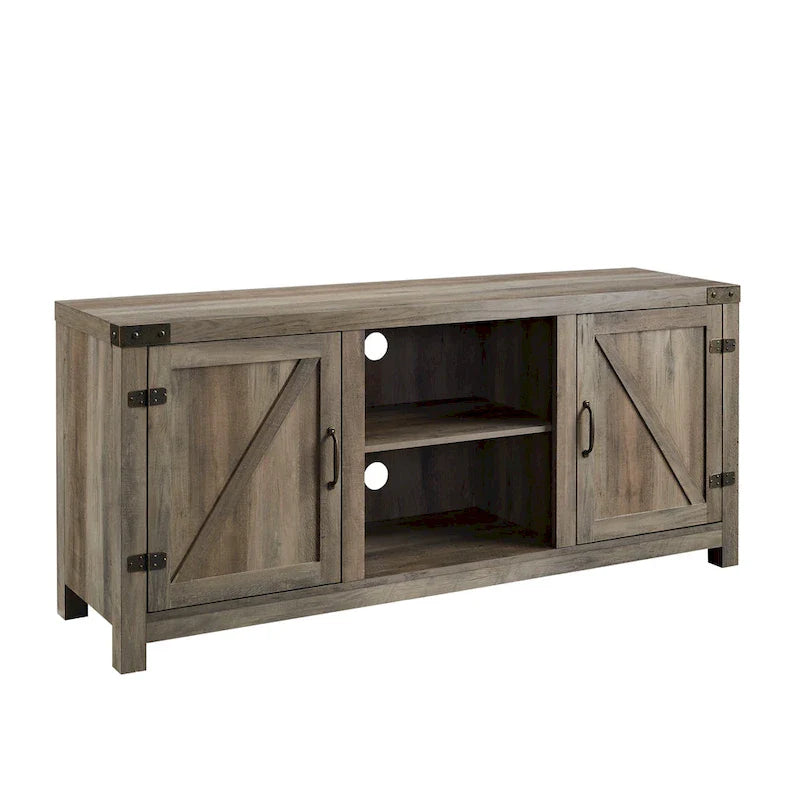 Middlebrook Firebranch 58-inch Barn Door TV Stand 34