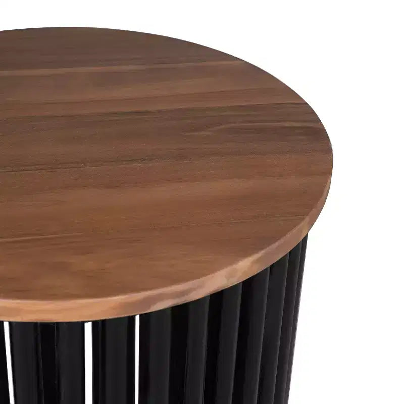 Christopher Knight Home Zanvia 17.5 Tavolino rotondo artigianale in legno di acacia 8