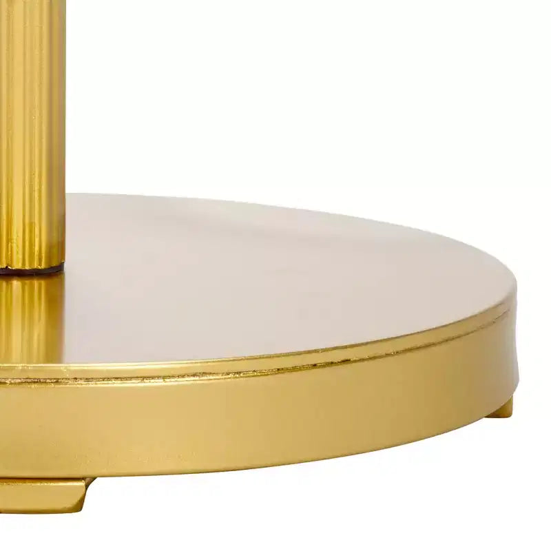 Tavolino Rotondo Paku - ACC2323A - Oro/Specchio - Safavieh 6