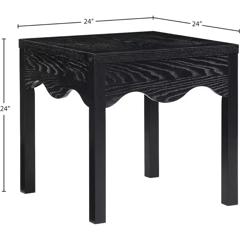Meridian Furniture, Tavolino Fiora nero 6