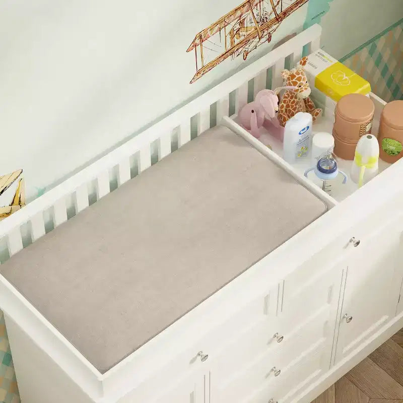 Famapy Baby Changing Table Chest of Drawers Edge Protection Top Upholstery 22