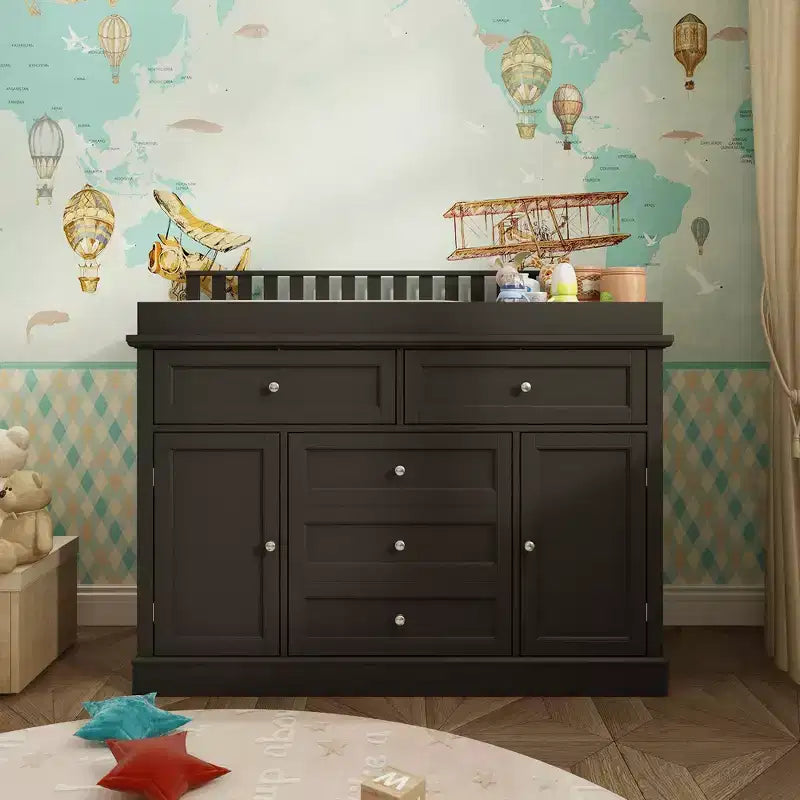 Famapy Baby Changing Table Chest of Drawers Edge Protection Top Upholstery 15