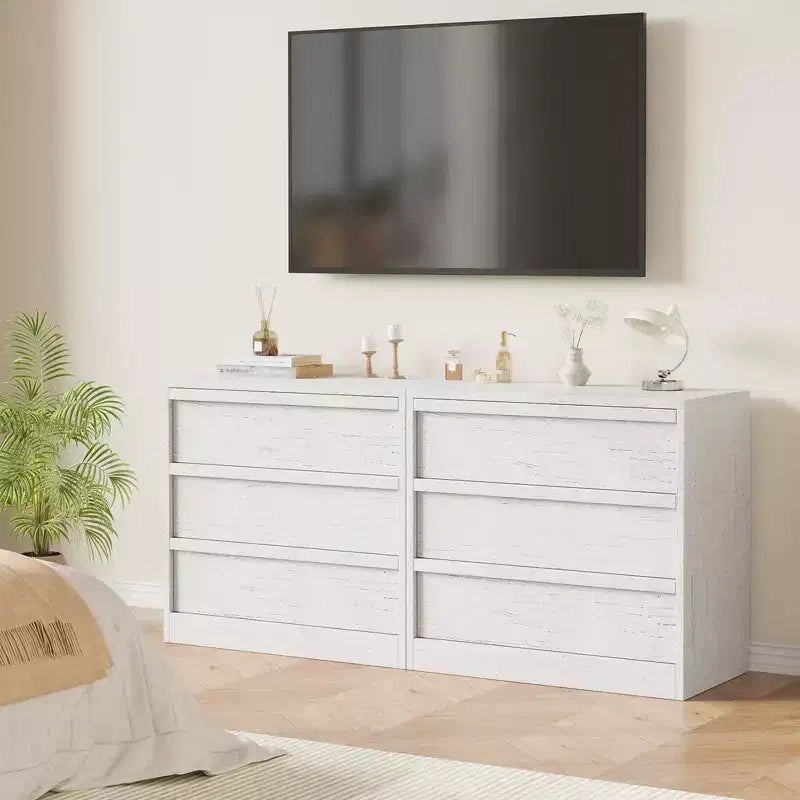 4 Drawer Dresser for Bedroom, Nightstand 4 Chest of Drawers with Large Storage, Small Modern Dresser Organizer Bedside Table for Living Room 11