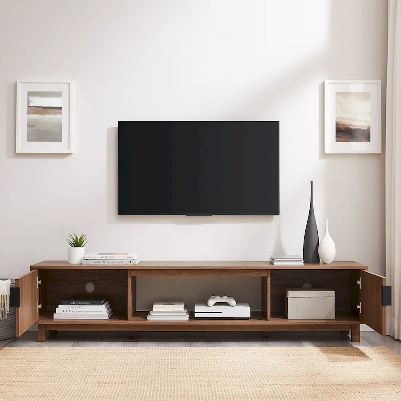 Middlebrook Designs Modern 70-inch Fluted-Door TV Stand 19