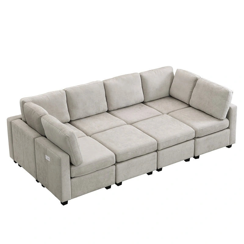 103inch Sectional Sofa Couch Sofa Bed 16