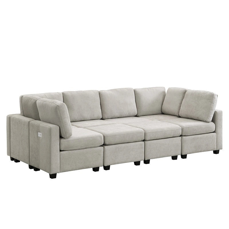 103inch Sectional Sofa Couch Sofa Bed 17