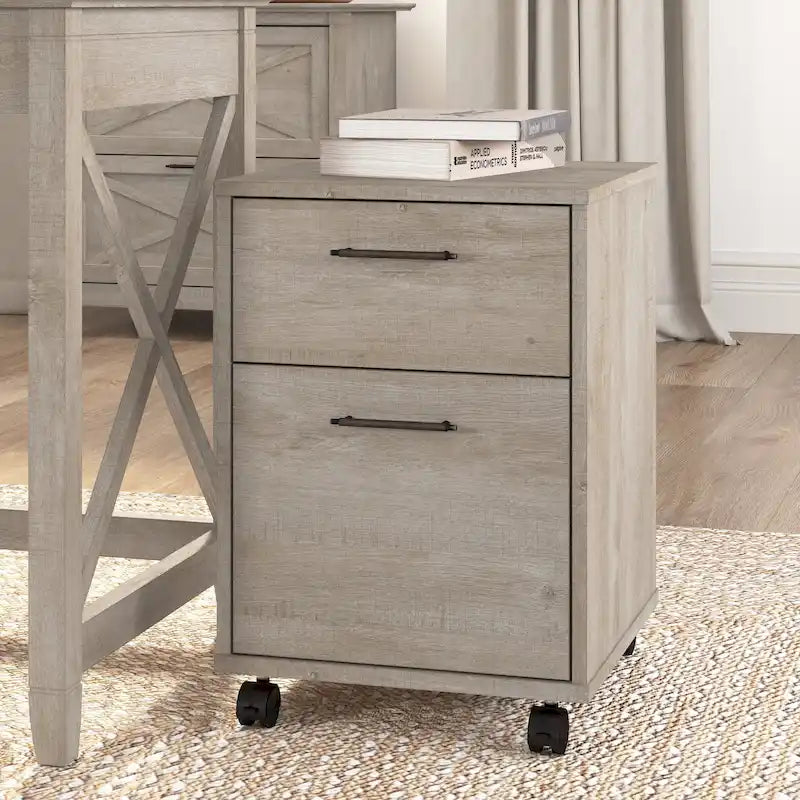 Key West 2 Drawer Mobile File Cabinet by Bush Furniture 45