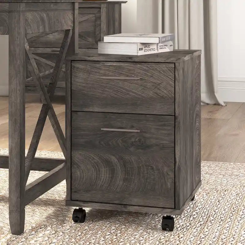 Key West 2 Drawer Mobile File Cabinet by Bush Furniture 46