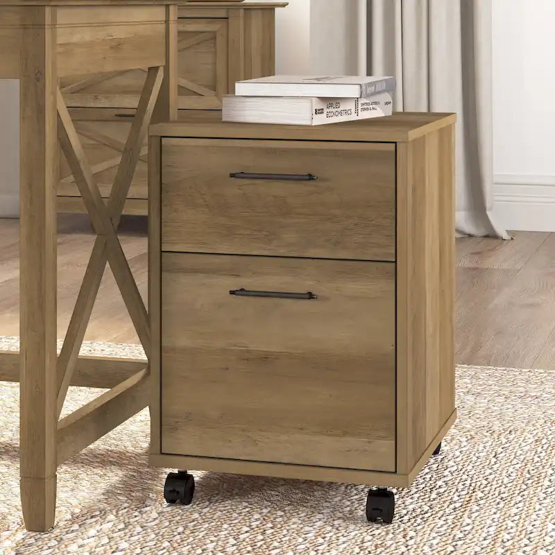 Key West 2 Drawer Mobile File Cabinet by Bush Furniture 49