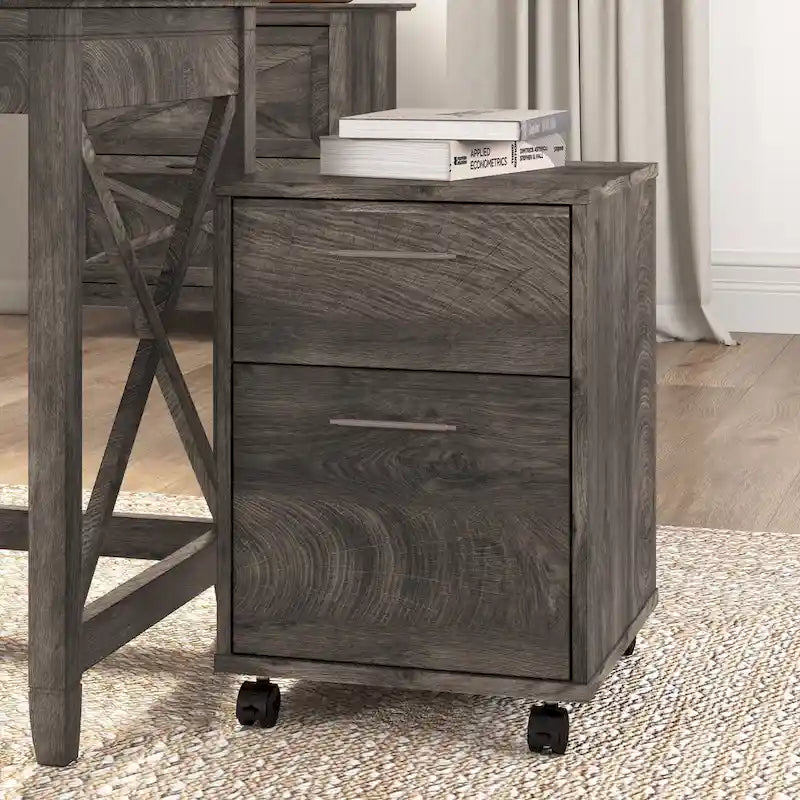 Key West 2 Drawer Mobile File Cabinet by Bush Furniture 34