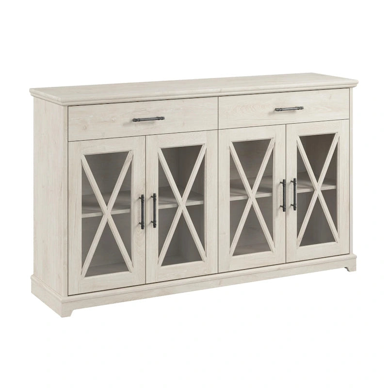 Lennox 60W Sideboard Buffet Cabinet with Drawers by Bush Furniture 2