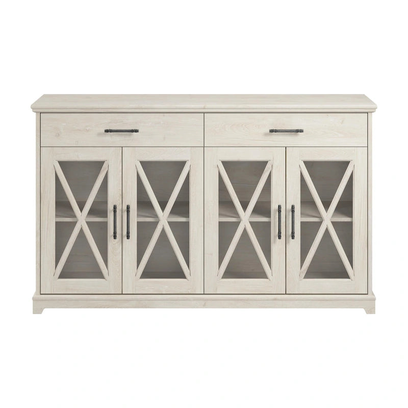 Lennox 60W Sideboard Buffet Cabinet with Drawers by Bush Furniture 8