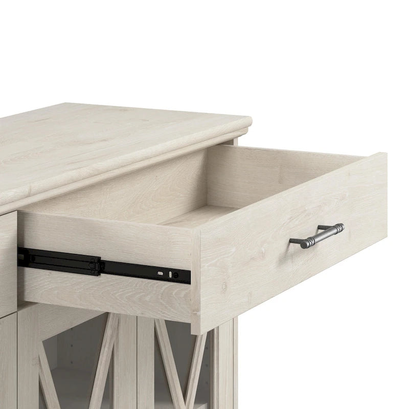 Lennox 60W Sideboard Buffet Cabinet with Drawers by Bush Furniture 9