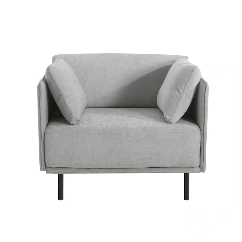 Poltrona Lounge Daphne in Ecopelle di Christopher Knight Home 21