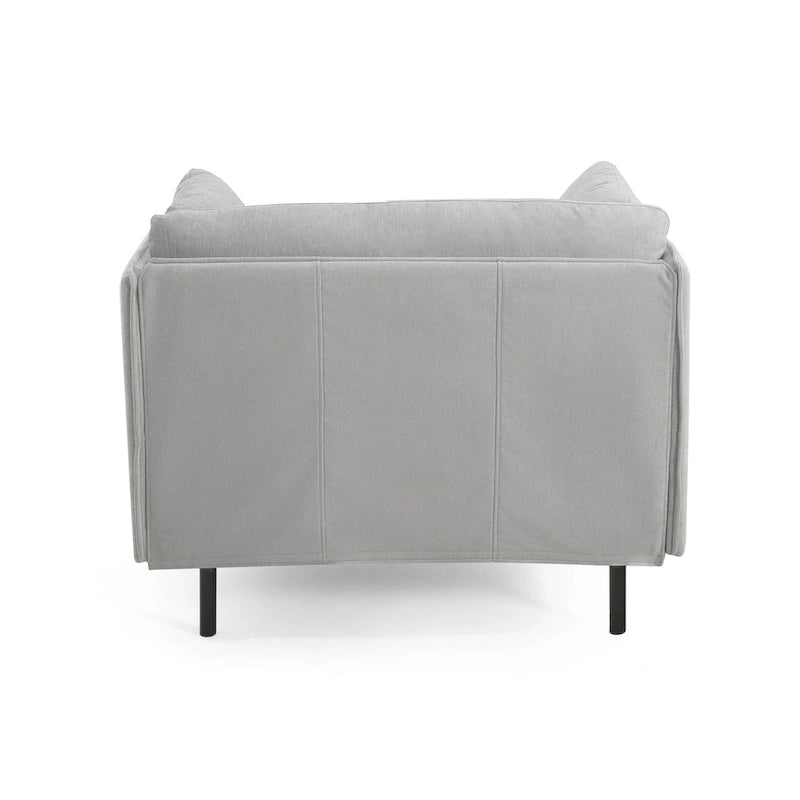 Poltrona Lounge Daphne in Ecopelle di Christopher Knight Home 27