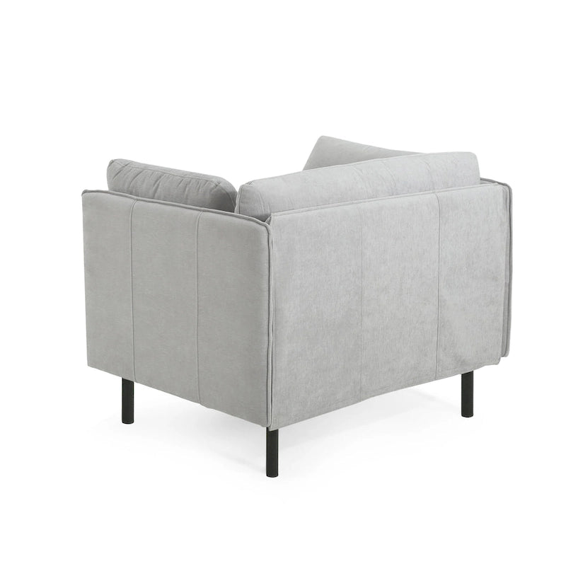 Poltrona Lounge Daphne in Ecopelle di Christopher Knight Home 28