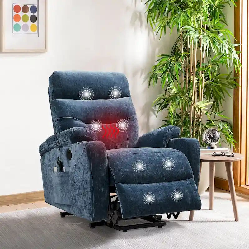 Christopher Knight Home Electric Power Lift Recliner Chair with Massage 6