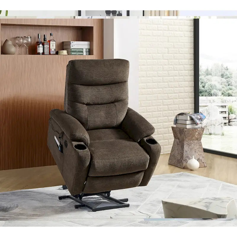 Christopher Knight Home Electric Power Lift Recliner Chair with Massage 7
