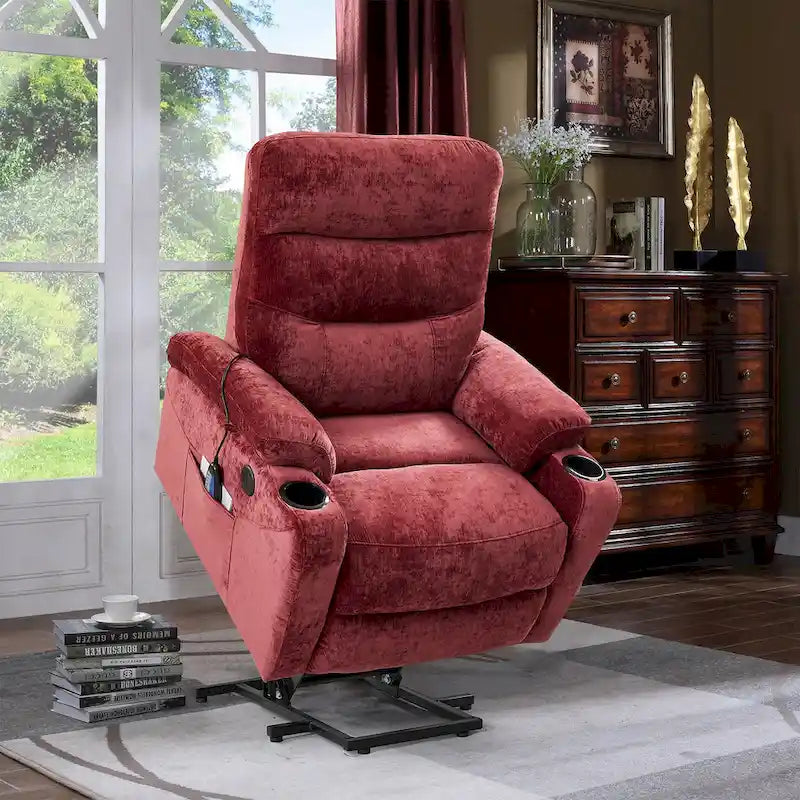 Poltrona reclinabile elettrica Christopher Knight Home Power Lift con massaggio