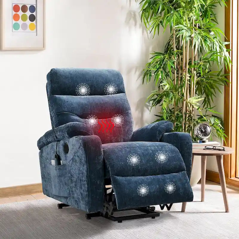 Christopher Knight Home Electric Power Lift Recliner Chair with Massage 3
