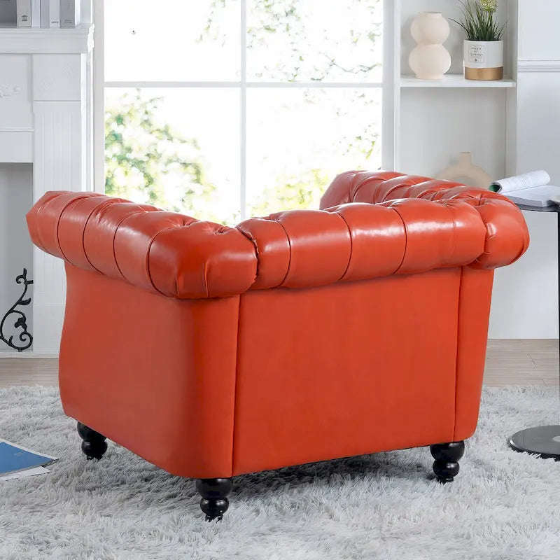 Christopher Knight Home - Poltrona Chesterfield Winston in Pelle Sintetica 6