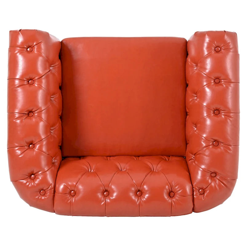 Christopher Knight Home - Poltrona Chesterfield Winston in Pelle Sintetica 15