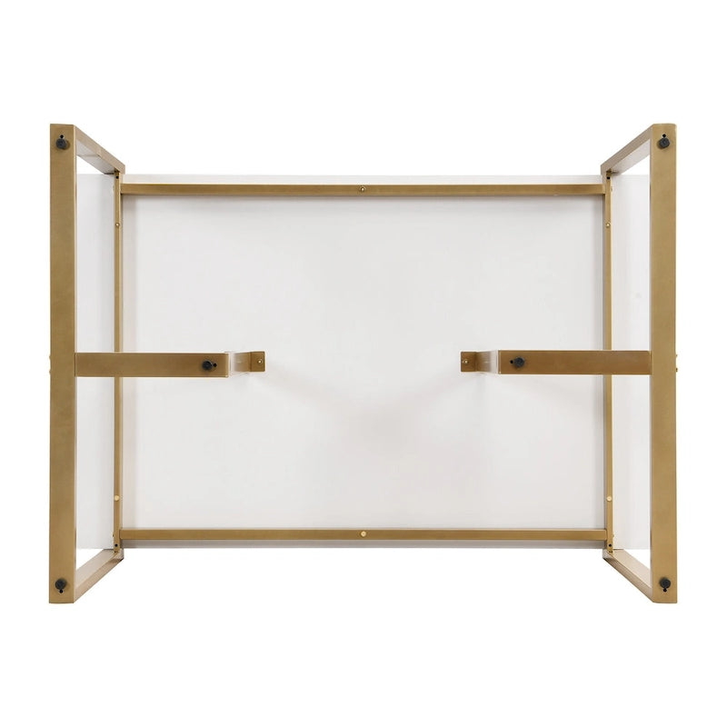 GDFStudio - Set da pranzo rettangolare moderno Carter con tavolo in finto marmo e sei sedie imbottite 16