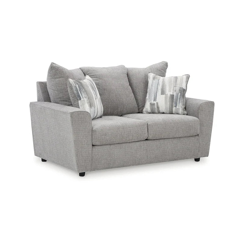 Signature Design by Ashley Stairatt Gray 4-Piece Upholstery Package - 86W x 38D x 39H 7