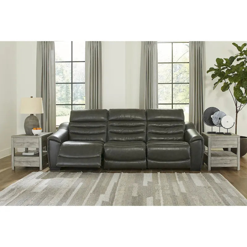 Signature Design by Ashley Center Line 3-Piece Power Reclining Sectional Sofa - 110.5W x 40D x 35H 9