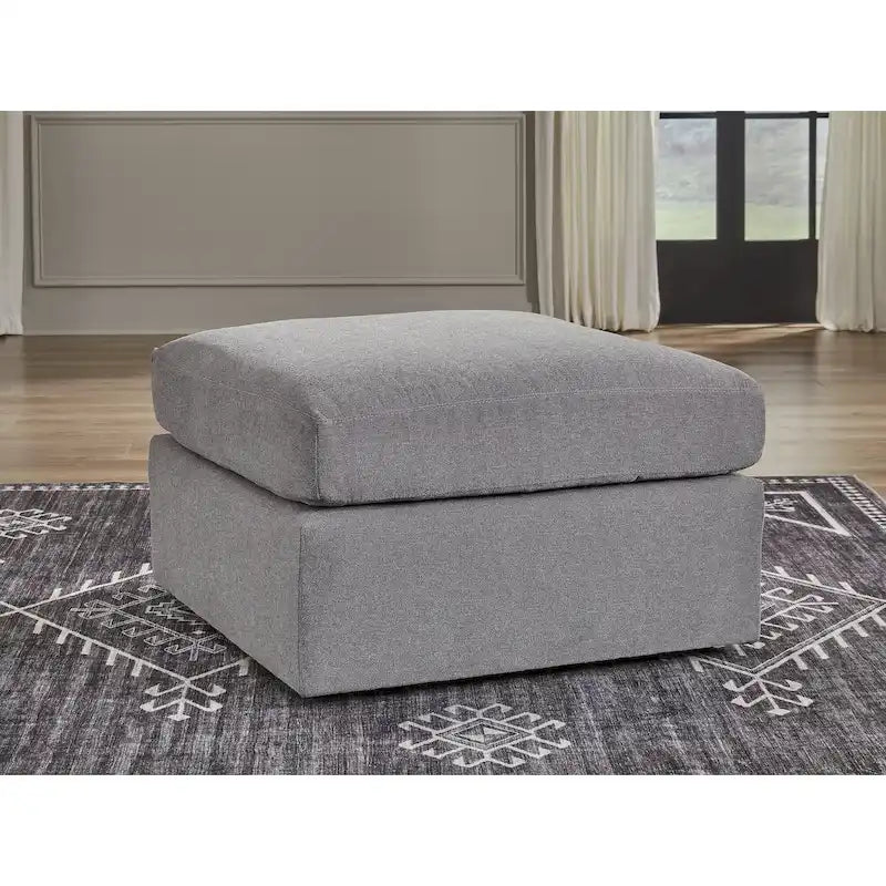 Signature Design by Ashley Modmax Dark Gray Oversized Accent Ottoman 8