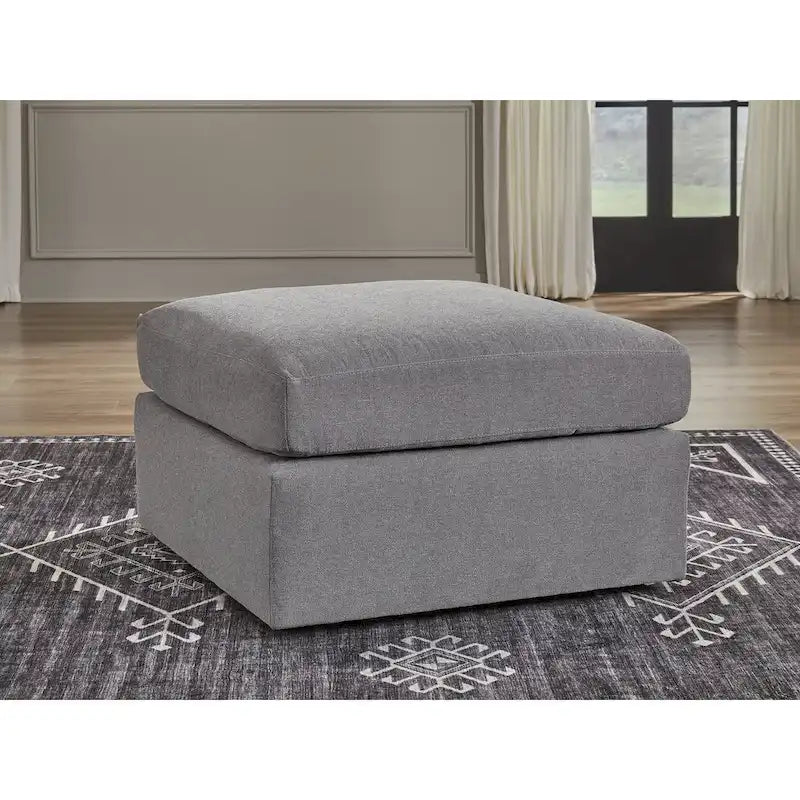 Signature Design by Ashley Modmax Dark Gray Oversized Accent Ottoman