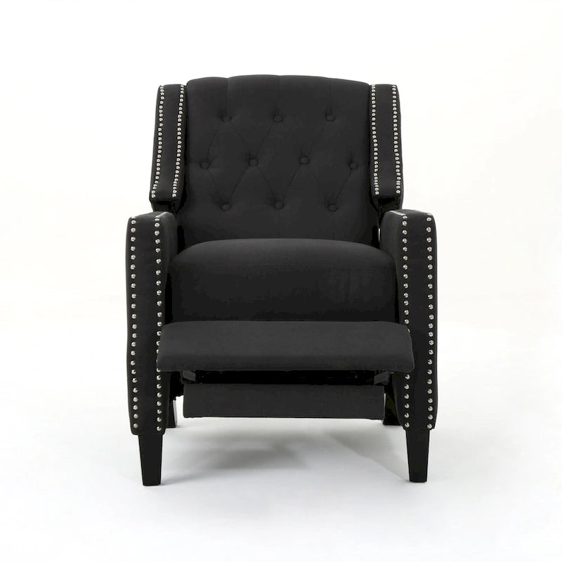 Roomfitters Classic Fabric Push Back Chair, Elegant Recliner for Living Room, Bedroom 25