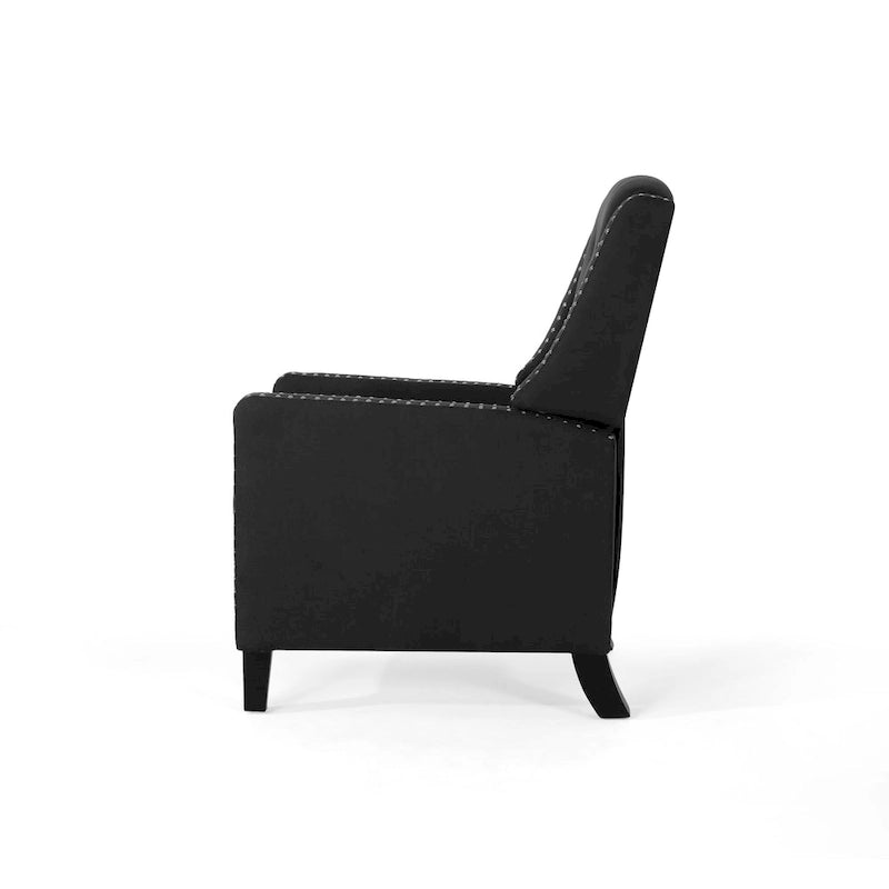 Roomfitters Classic Fabric Push Back Chair, Elegant Recliner for Living Room, Bedroom 30