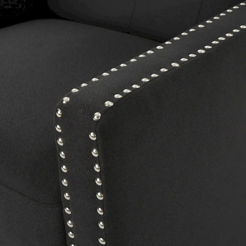 Roomfitters Classic Fabric Push Back Chair, Elegant Recliner for Living Room, Bedroom 34