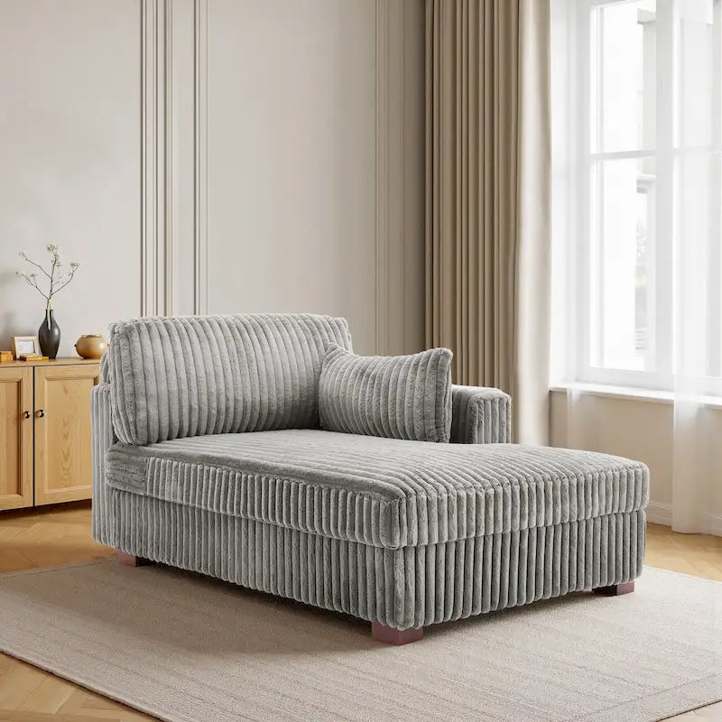 DREAMSIDEA Oversized Right Facing Chaise Lounge Lofa 40