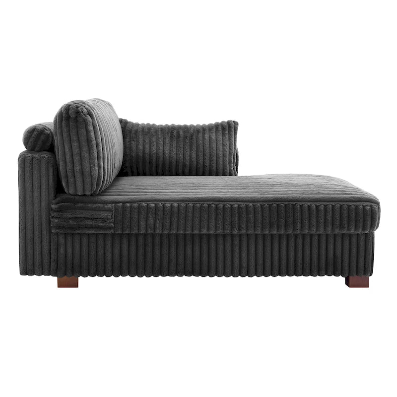 DREAMSIDEA Oversized Right Facing Chaise Lounge Lofa 32
