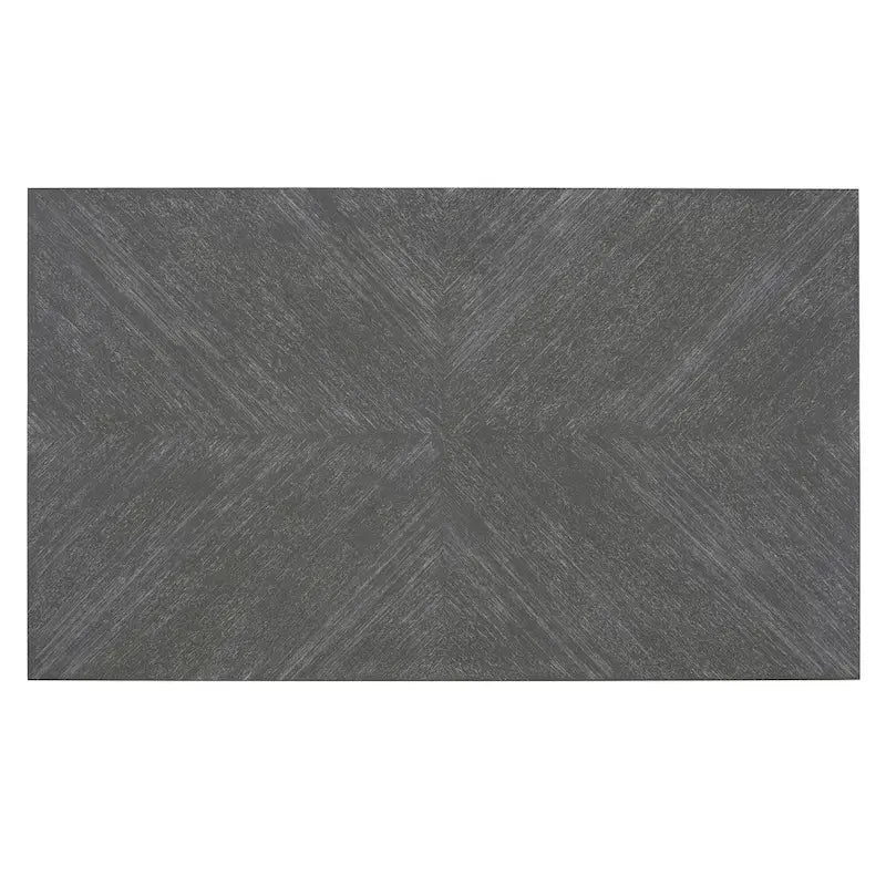 6 Pcs Dining Table Set, Wood Dining Kitchen Table and Chairs Set with Rectangular Table, 4 Upholstered Chairs and 1 Bench 14