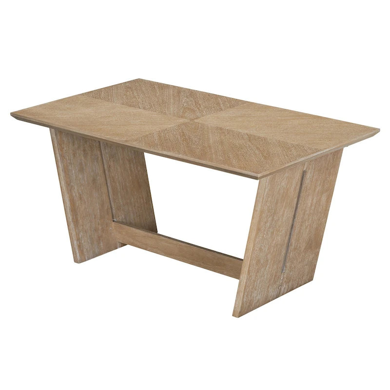 6 Pcs Dining Table Set, Wood Dining Kitchen Table and Chairs Set with Rectangular Table, 4 Upholstered Chairs and 1 Bench 30