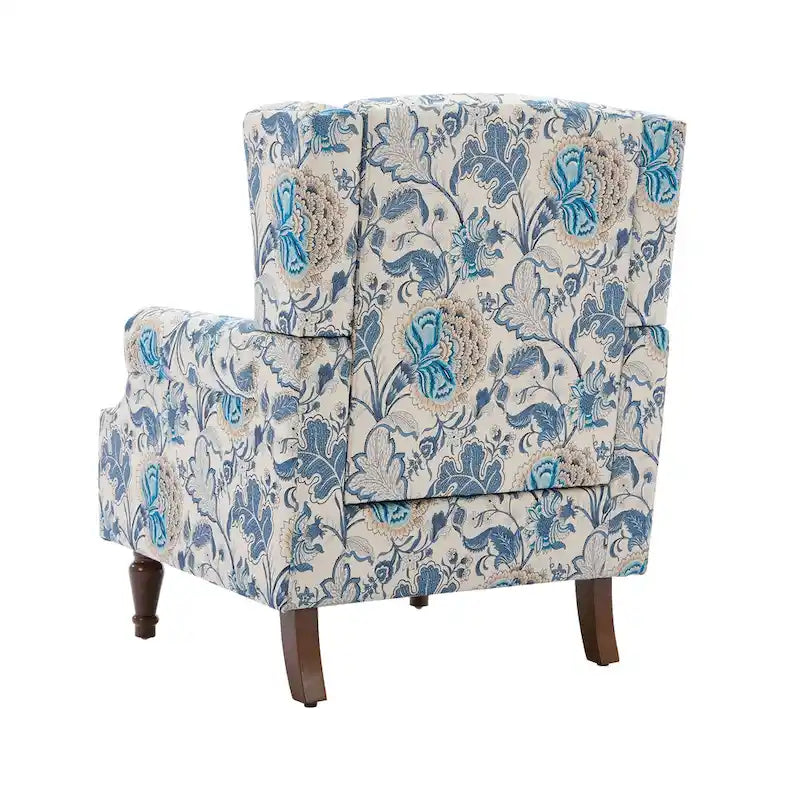 Patterned Upholstered Accent Chair for Living Room 13