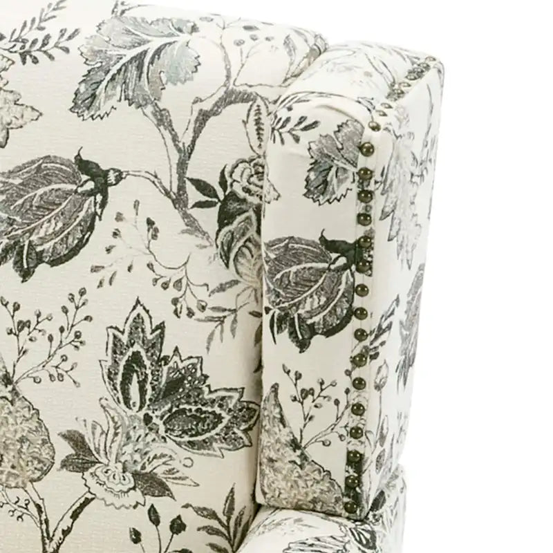 Patterned Upholstered Accent Chair for Living Room 32