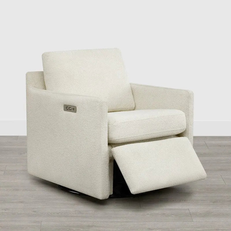 Nora Electric Power Swivel Chair with Footrest Recline 34