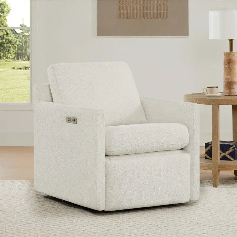 Nora Electric Power Swivel Chair with Footrest Recline