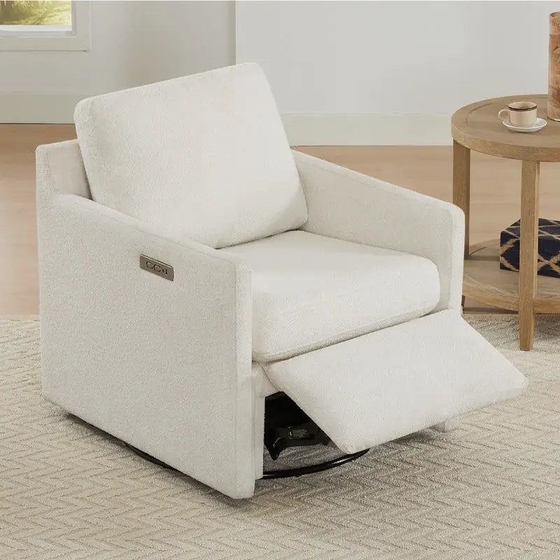 Nora Electric Power Swivel Chair with Footrest Recline 3
