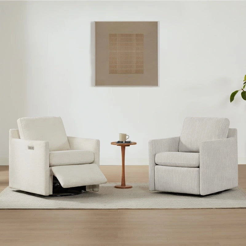 Nora Electric Power Swivel Chair with Footrest Recline 6
