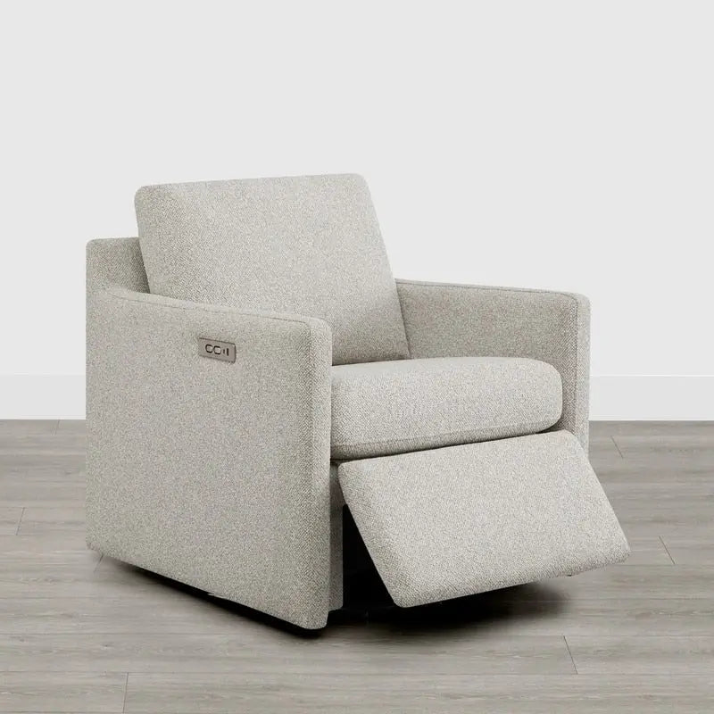 Nora Electric Power Swivel Chair with Footrest Recline 8