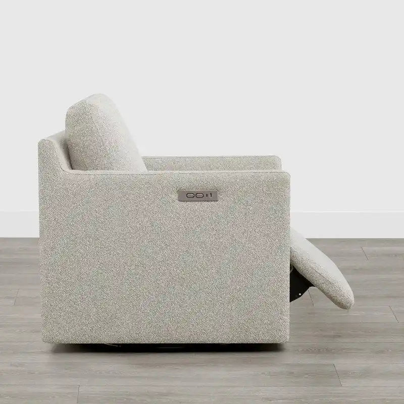 Nora Electric Power Swivel Chair with Footrest Recline 13