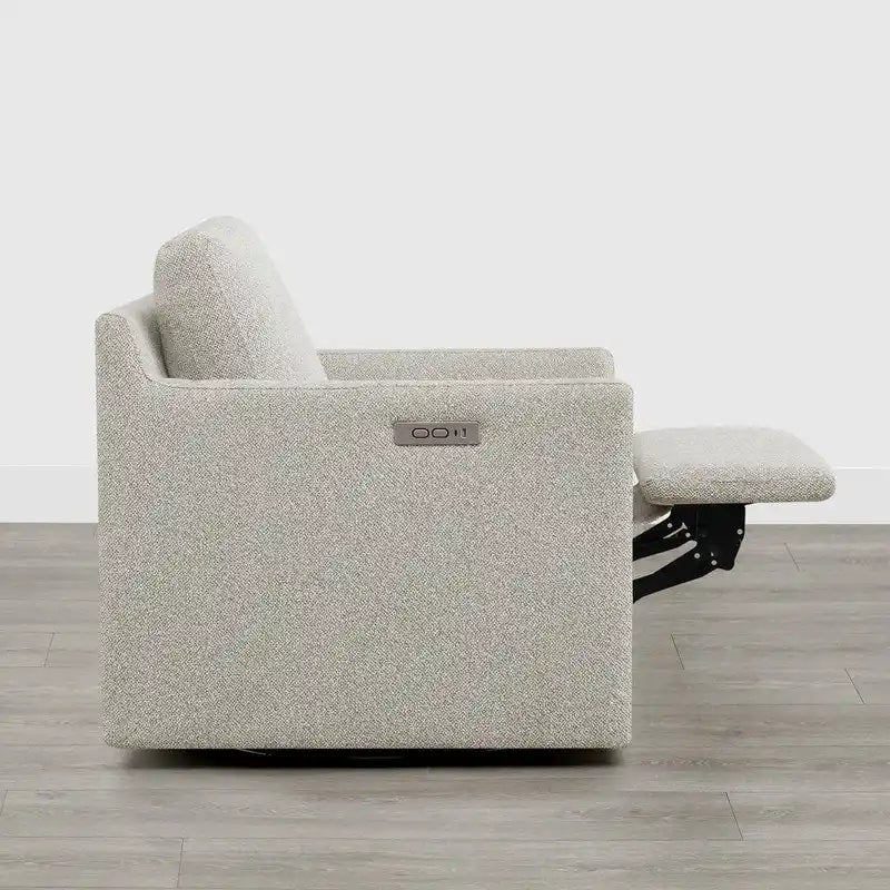 Nora Electric Power Swivel Chair with Footrest Recline 14